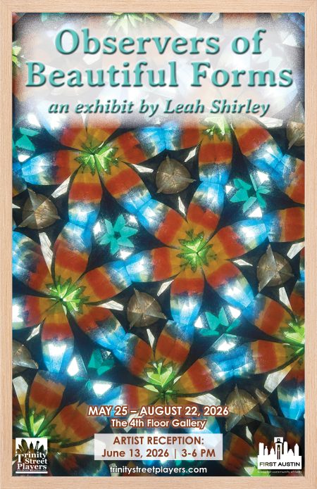 Leah Shirley art exhibit poster